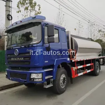 Shacaman 4x2 6 wheeler 10cbm 10000liters Distributore Asphalt Bitumen Spargir Truck